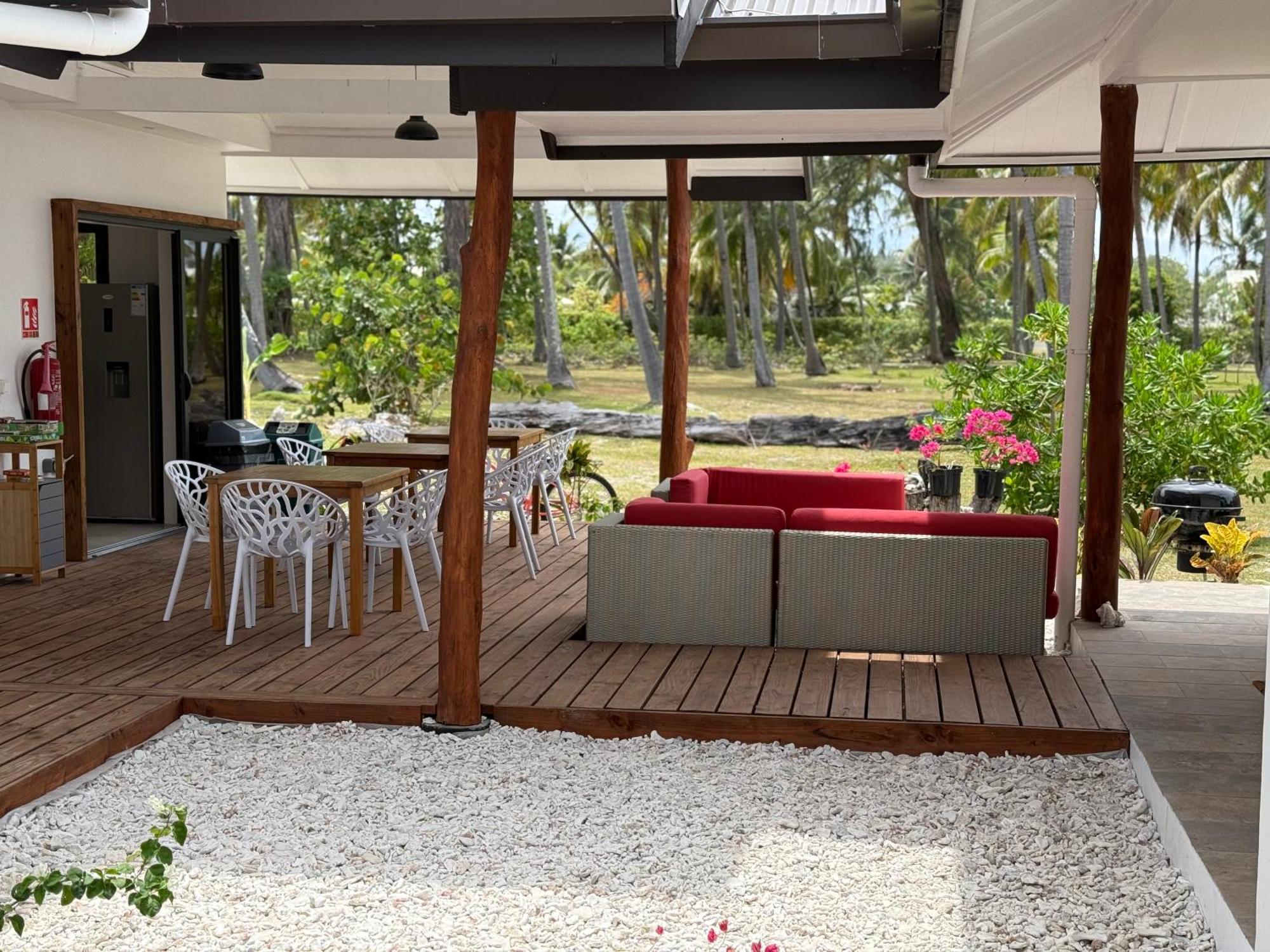 Moorea Chill And Beach Lodge Teavaro Exterior foto